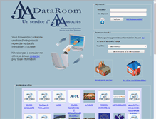 Tablet Screenshot of ajadataroom.fr